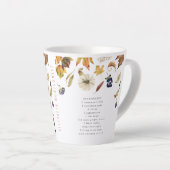 Chai Latte Liefhebber | Monogram Chai Spice Latte  Mok (Rechterhoek)