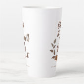 Chai Latte Pun Koffiewinkel Merch Mok (Voorkant)