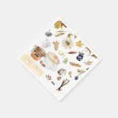 Chai Latte | Thanksgiving Friendsgiving Servet (Hoek)