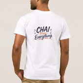 "Chai Lost Alles - Grappige Hindi Quote T-Shirt (Achterkant)