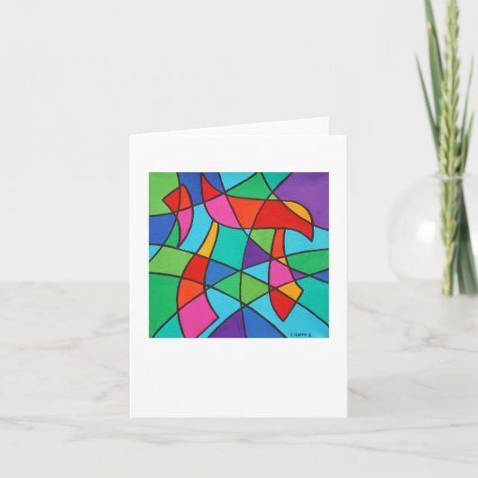 Chai Mosaic 4 x 5.6 Note Kaart (Voorkant)