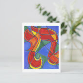 Chai Mosaic-Briefkaart Briefkaart (Staand voorkant)