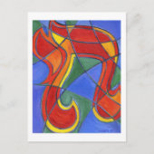 Chai Mosaic-Briefkaart Briefkaart (Voorkant)