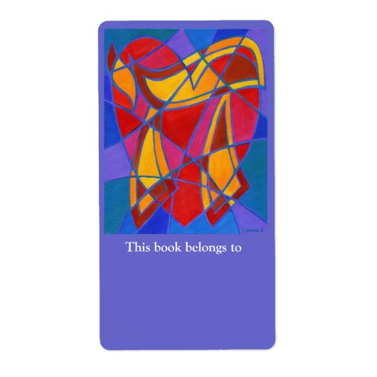 Chai Mosaic IV Boekplaat Label (Voorkant)