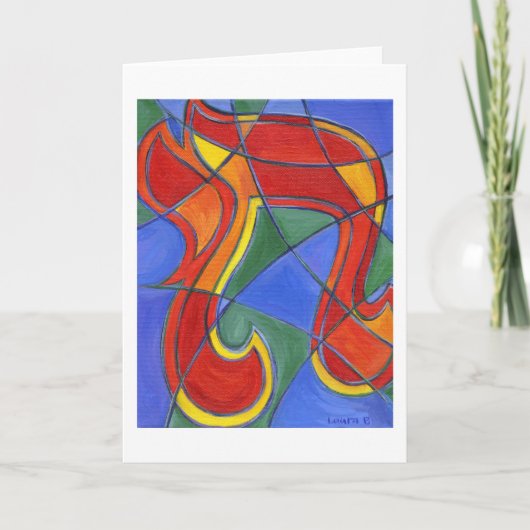 Chai Mosaic Note Kaart (Voorkant)