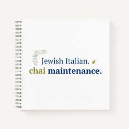 Chai Onderhoudsjournaal Notitieboek