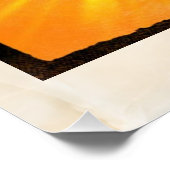 Chai-Poster met Marble Background Poster (Hoek)