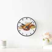 Chai Spice Wall Clock Ronde Klok (Huis)