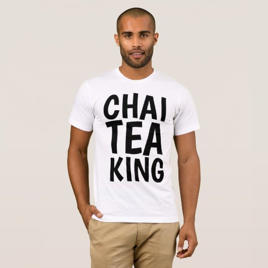CHAI TEA KING, T-shirts (Voorkant volledig)