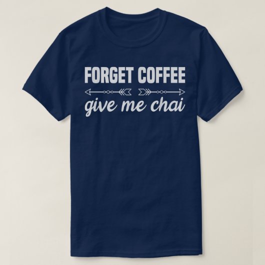 Chai Tea Latte T-shirt (Design voorkant)