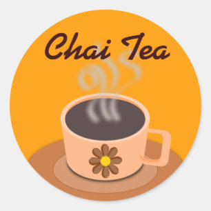 Chai Tea stickers