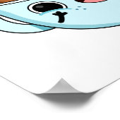 Chai zoals jij Funny Tea Pun Poster (Hoek)