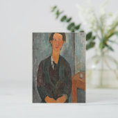 Chaim Soutine, 1917 (olie op canvas) Briefkaart (Staand voorkant)