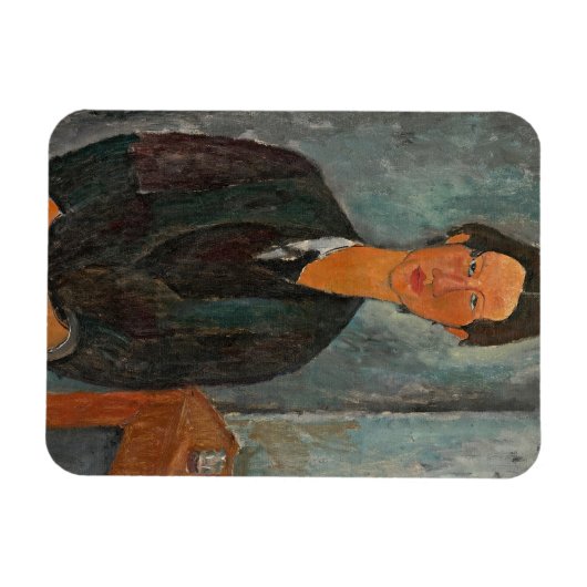 Chaim Soutine, 1917 (olie op canvas) Magneet (Horizontaal)