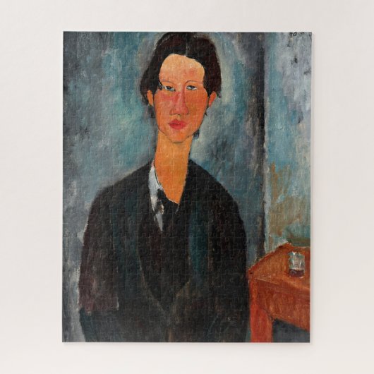 Chaim Soutine door Amedeo Modigliani Legpuzzel (Verticaal)