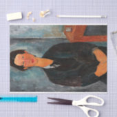 Chaim Soutine door Amedeo Modigliani Tissuepapier (Craft)