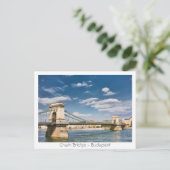 Chain Bridge - Boedapest Briefkaart (Staand voorkant)