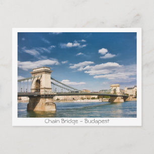 Chain Bridge - Boedapest Briefkaart