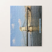 Chain Bridge, Boedapest, Hongarije Legpuzzel (Verticaal)