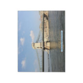 Chain Bridge, Boedapest, Hongarije Notitieblok (Linkerzijde)