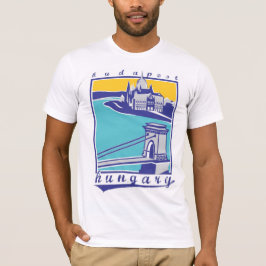 Chain Bridge - Budapest Forever! collection T-shirt