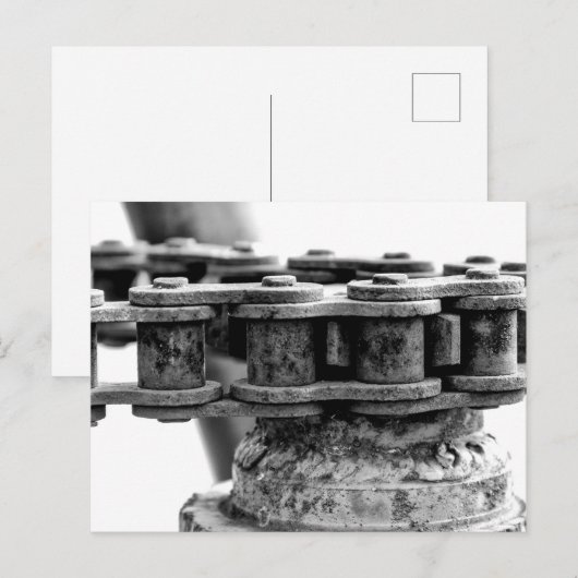 Chain Driven Briefkaart (Voorkant / Achterkant)