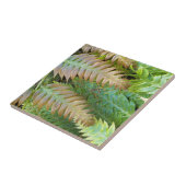 Chain Fern Fronds Floral Tegeltje (Zijkant)