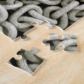 Chain Link Jigzaag Legpuzzel (Zijkant)