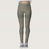 CHAIN MAIL TEXTURE LEGGINGS (Voorkant)