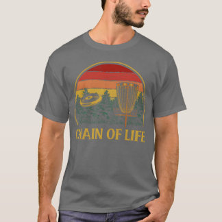 Chain of Life Disc Golf Sports Golfer Games Hobby  T-shirt