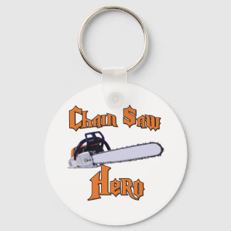 Chain Saw Hero Chainzaag Sleutelhanger