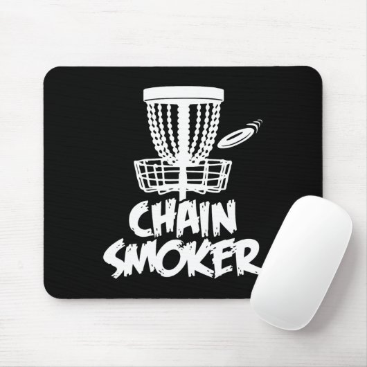 Chain Smoker Disk Golf Muismat (Met muis)