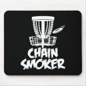 Chain Smoker Disk Golf Muismat (Voorkant)
