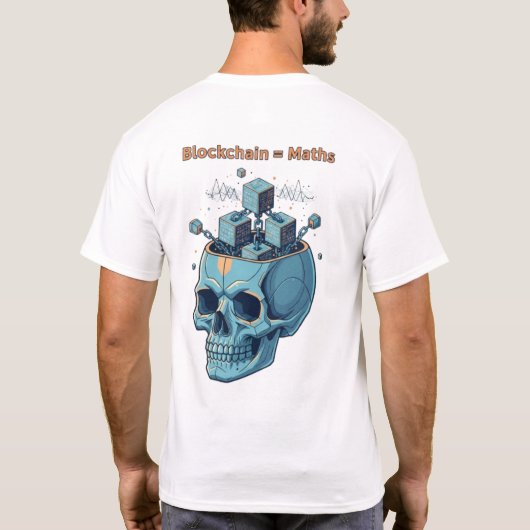 Chainbrain: The Mathematical Foundation of the Blo T-shirt (Achterkant)