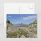 Chaine des Fiz Chamonix Briefkaart (Voorkant / Achterkant)