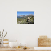 Chaîne des Fiz Franse Alpen Poster (Keuken)