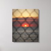 Chained Sunset Canvas Afdruk (Voorkant)