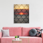 Chained Sunset Canvas Afdruk (Insitu (Woonkamer))