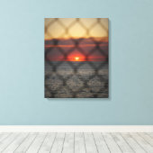 Chained Sunset Canvas Afdruk (Insitu (Houten vloer))