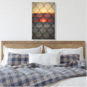 Chained Sunset Canvas Afdruk (Insitu (Slaapkamer))