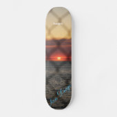 Chained Sunset Persoonlijk Skateboard (Voorkant)