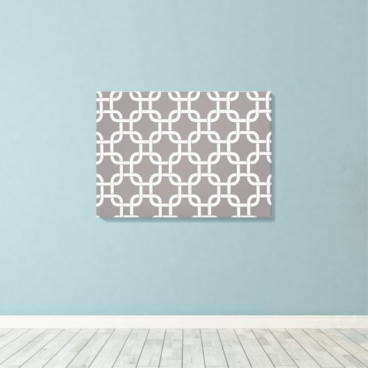 Chainlink Canvas Afdruk (Insitu (Houten vloer))