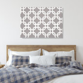 Chainlink Canvas Afdruk (Insitu (Slaapkamer))