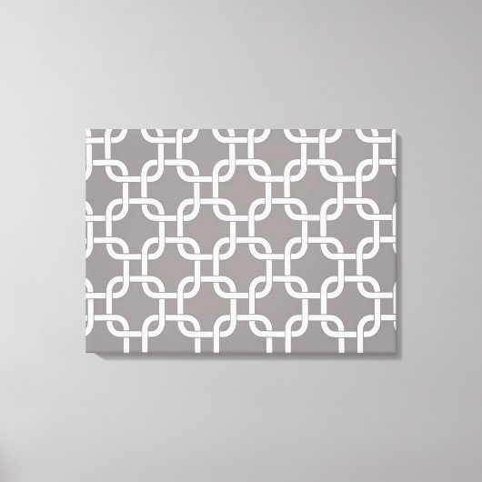 Chainlink Canvas Afdruk (Voorkant)