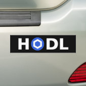 Chainlink (LINK) HODL-Bumpersticker Bumpersticker (Op auto)