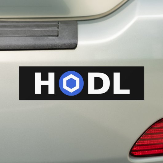 Chainlink (LINK) HODL-Bumpersticker Bumpersticker (Op auto)