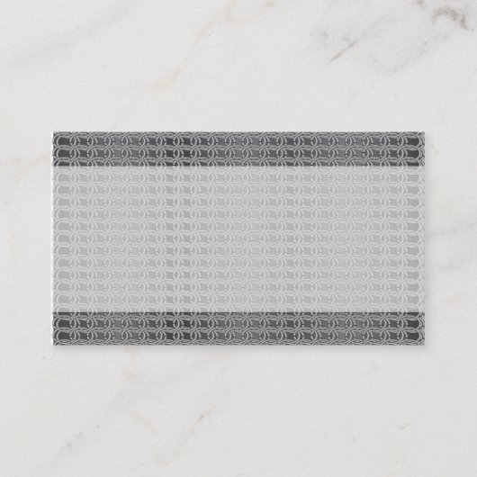 Chainmail Armor Business Card-sjablonen Visitekaartje (Voorkant)