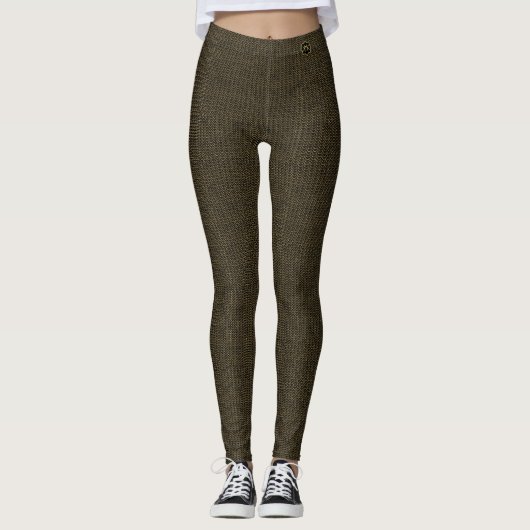 Chainmail - Brons Leggings (Voorkant)