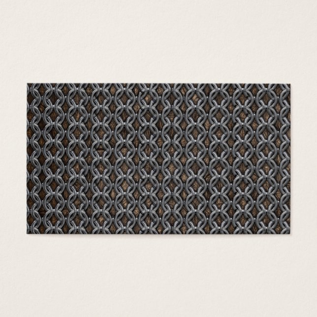 Chainmail Visitekaartjes (Voorkant)