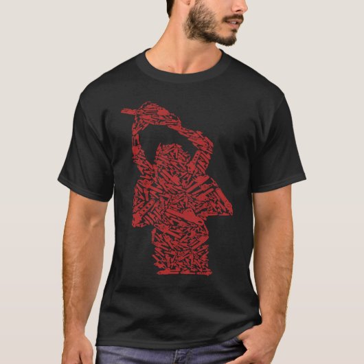 Chainsaw Murderer T-shirt (Voorkant)